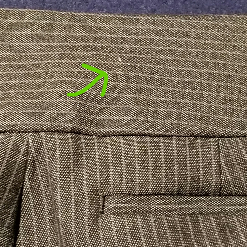 Express Low Rise Editor Pant - Picture 7 of 11